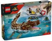 LEGO&reg; 76974 Jurassic World&trade; Mosasaurier: Die Bootmission Konstruktionsspielsteine