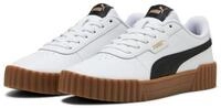 PUMA CARINA 30 Sneaker f&uuml;r sportliche Looks, aus Leder, mit weichem Textilfutter