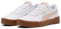 PUMA CARINA 30 Sneaker f&uuml;r sportliche Looks, aus Leder, mit weichem Textilfutter