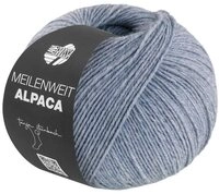 LANA GROSSA Meilenweit 6-fach 150g Alpaca uni H&auml;kelwolle, 390 m