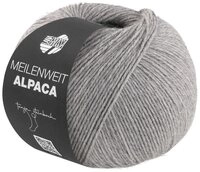 LANA GROSSA Meilenweit 6-fach 150g Alpaca uni H&auml;kelwolle, 390 m