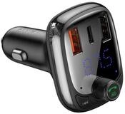 Baseus Bluetooth-Sender / Autoladeger&auml;t S-13 &ndash; Schwarz Auto-Adapter schwarz