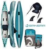 Spinera Tourenkajak SPINERA Molveno 380 HDDS Kajak 1 Personen inflatable Kanau