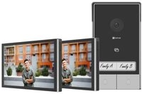 EZVIZ Video-T&uuml;rsprechanlage EZVIZ HP7 2-Familien-Kit 2K Gegensprechanlage mit 2