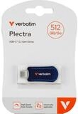 Verbatim Plectra Blue 512GB USB-C Flash Drive 30235 USB-Stick blau