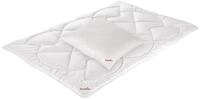 Paradies Steppbett + Kopfkissen ALOE BIO, 2-teilig, Wei&szlig;, Aloe Vera Veredelung,