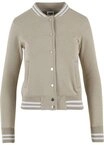 URBAN CLASSICS Anorak Urban Classics Damen Ladies College Sweat Jacket (1-St)