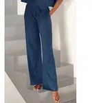 LASCANA Homewearhose -Lounge-/Strickhose mit weitem Bein und seitlichen Taschen,