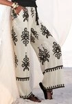 LASCANA Palazzohose mit Ethno-Print und weitem, luftigem Bein leichte...