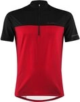 L&ouml;ffler Radtrikot M BIKE SHIRT HZ GLOW RED