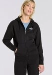 PUMA Kapuzensweatshirt ESS SMALL NO 1 LOGO COMFORT FULL-ZIP HOODIE FL mit