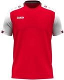 Jako T-Shirt Dynamic (100% rec.Polyester) rot/weiss/dunkelrot Kinder