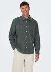 ONLY & SONS Langarmhemd OS ONSALP RLX 2PKT WASHD COR