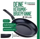 Chefkoch trifft Fackelmann Bratpfanne Bratpfanne, Kochpfanne, Aluminium-Pfanne,