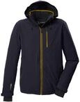 Skijacke KILLTEC "KSW 24 MN SKI JCKT", Herren, Gr. L, schwarz, Obermaterial: 100%
