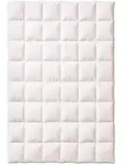 Kauffmann Daunenbettdecke Ganzjahresdaunendecke Superior - Medium mit 1,5 cm