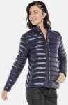 Cipo & Baxx Winterjacke Steppjacke in tollem Design mit Markenpatch, WM113