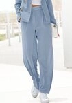 LASCANA Palazzohose mit weitem Bein aus weicher und leichter Webware Sommerhose...