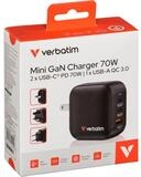 Verbatim VerbatimLadeadapterMiniGaN 70W Smartphone-Adapter