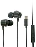 Grundig Grundig USBC Kopfh&ouml;rer 120cm - Schwarz In-Ear-Kopfh&ouml;rer