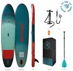 SUP-Board WattSUP F12 SUP Board Stand Up Paddle Surf-Board Paddel ISUP 366x84cm blau