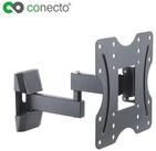conecto TV-Wandhalterung TV Wandhalter f&uuml;r LCD LED Fernseher & Monitor, (bis 42