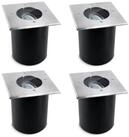 SSC-LUXon LED Gartenstrahler Bodeneinbaustrahler JUAVI quadratisch & schwenkbar...