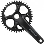 Shimano Fahrradkurbel SHIMANO Kurbelgarnitur GRX FC-RX610-1 165 mm 40 Z&auml;hne -