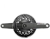 SRAM Fahrradkurbel SRAM Quarq Force E1 Kurbelgarnitur 170mm 50-37T mit...