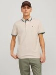 Jack & Jones Poloshirt JJEPAULOS POLO SS NOOS Baumwolle, slim fit