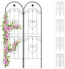 relaxdays Rosenbogen Rankgitter 2er Set, A
