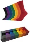 Camano Socken comfort (7 Paar) in langer Form, mit Geschenkbox