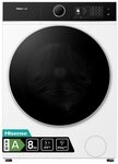 Hisense Waschmaschine WF5I8043BWF, 8 kg, 1400 U/min, Hygiene Steam