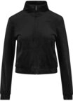 URBAN CLASSICS Langmantel Urban Classics Ladies Short Velvet Track Jacket