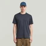 T-Shirt G-STAR "Nifous", Herren, Gr. M, grau (india ink), Jersey, Obermaterial: 100%