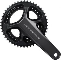 Shimano Fahrradkurbel SHIMANO Kurbelgarnitur ULTEGRA FC-R8100 - 160 mm, 46-36...