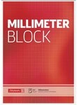 Baier Kindersitz Millimeterpapier Millimeterblock A4 kariert 20 Blatt rotbrauner
