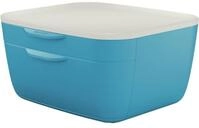 LEITZ Organizer Schubladenset Cosy A4 2 Schubladen Polystyrol blau/hellgrau