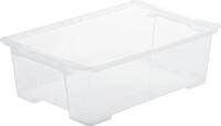 ROTHO Aufbewahrungsbox Rotho Aufbewahrungsbox EVO Easy 30 L transparent