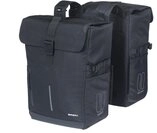 Basil Fahrradrucksack Basil Move Doppelpacktasche 30 Liter schwarz - wasserabweisend