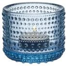 IITTALA Teelichthalter Kastehelmi Aqua 6,4 cm