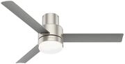 Hunter Deckenventilator Deckenventilator Gilmour Nickel mit Licht