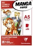 Quo Vadis Notizbuch Layoutblock f&uuml;r Mangas und Comics A5 50 Blatt 100g