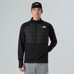 Fleecejacke THE NORTH FACE "M REAXION 2.0 FLEECE HYBRID FULL ZIP JAC", Herren, Gr. L,