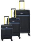 travelite Trolleyset Color Craze, 4 Rollen, (3-teilig, 3 tlg), Polyester