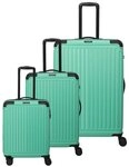 travelite Trolleyset 4W Trolley L / M / S Travelbag, 4 Rollen, (Set, 3 tlg)