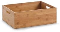 Zeller Present Aufbewahrungskorb Aufbewahrungskiste, Bambus, 40 x 30 x 14 cm