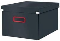 LEITZ Organizer Click & Store Cosy Aufbewahrungsbox 18,5 l grau 28,1 x 37,0 x...