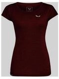 Salewa Kurzarmshirt Puez Melange Dry'ton W Short Sleeve Tee Leichtes,