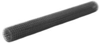 vidaXL Gartenzaun Drahtzaun Stahl mit PVC-Beschichtung 10x1,5 m Grau, (1-St)